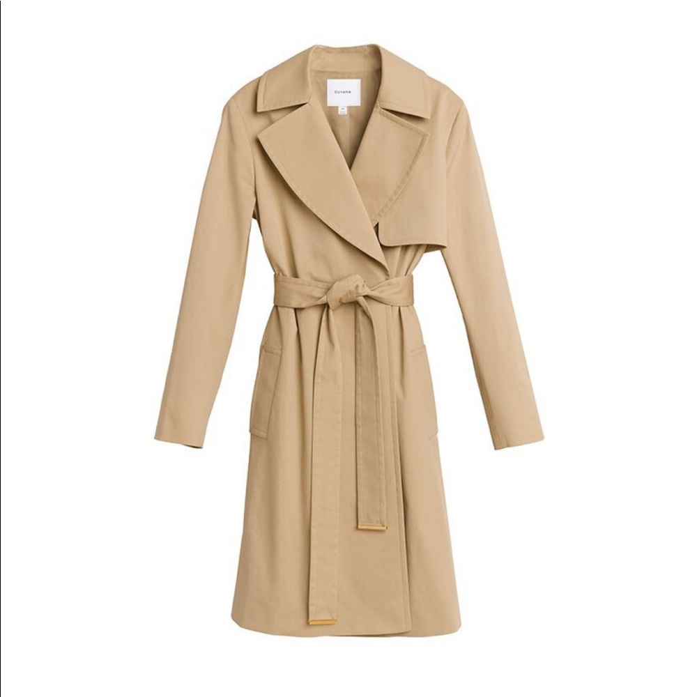 Beige/Tan Trench coat